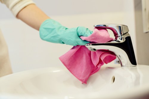 Odour neutralising treatment for carpets in a Willesden home