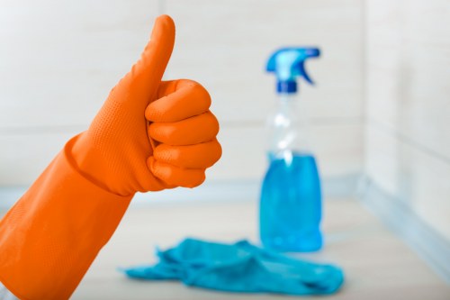 Steam carpet cleaning service in a Willesden business